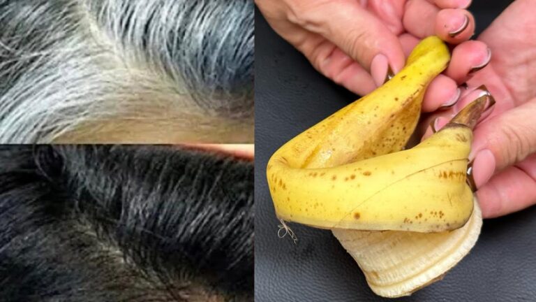 Dieser einfache Trick lässt Großmutters graue Haare wieder glänzend schwarz werden…