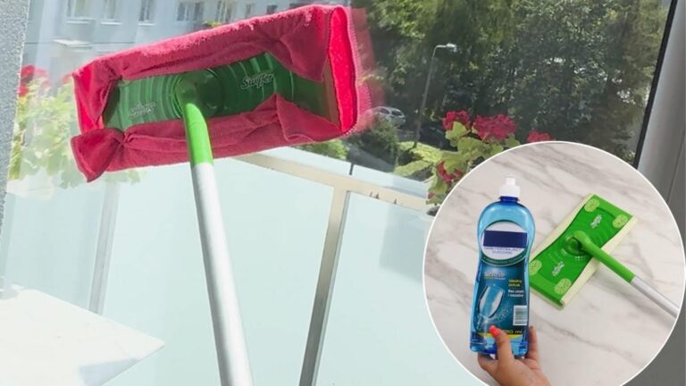 Dieser geniale Trick macht Fensterputzen ohne Leiter kinderleicht und ganz ohne Chemie…