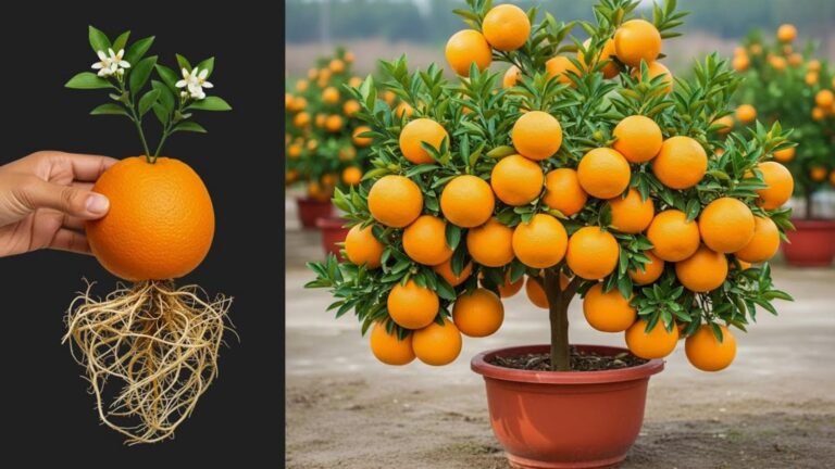 Diese einfache Methode lässt dich bei dir zu Hause unzählige Orangen ernten …