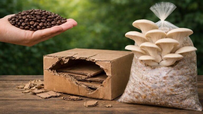 Dieser vergessene Trick verwandelt Karton und Kaffee in köstliche Pilze … entdecke das Geheimnis!
