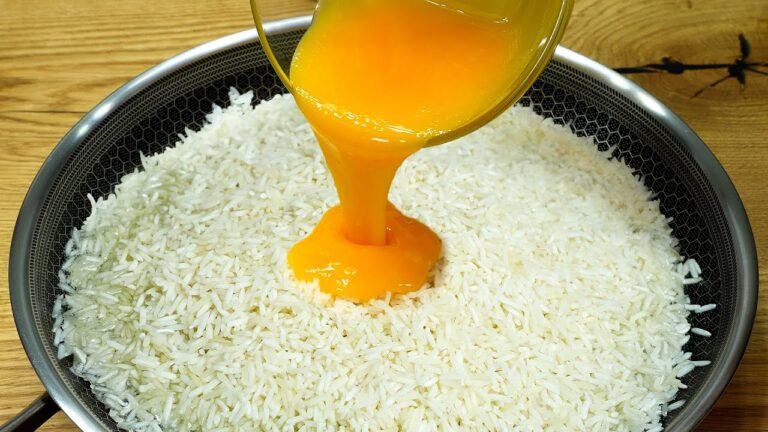 2 schnelle Rezepte mit Reis und Ei, die du unbedingt ausprobieren musst! 🍳✨