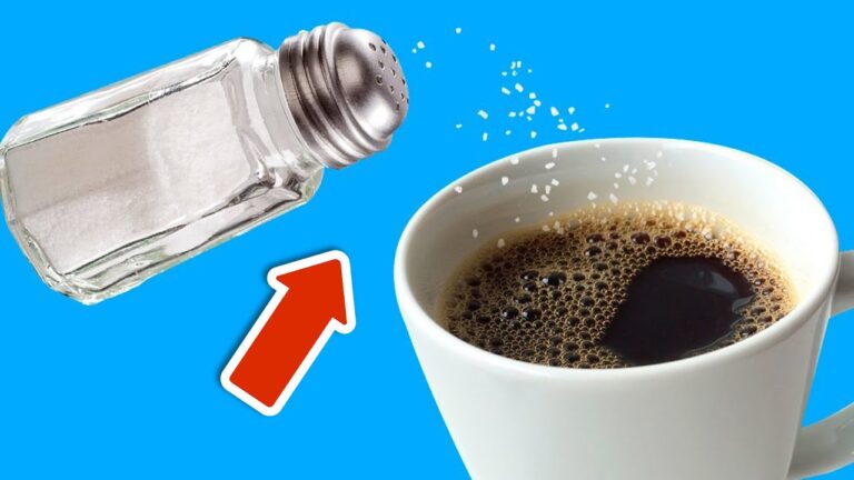 5 Gründe, warum Salz im Kaffee dein Leben verändern wird