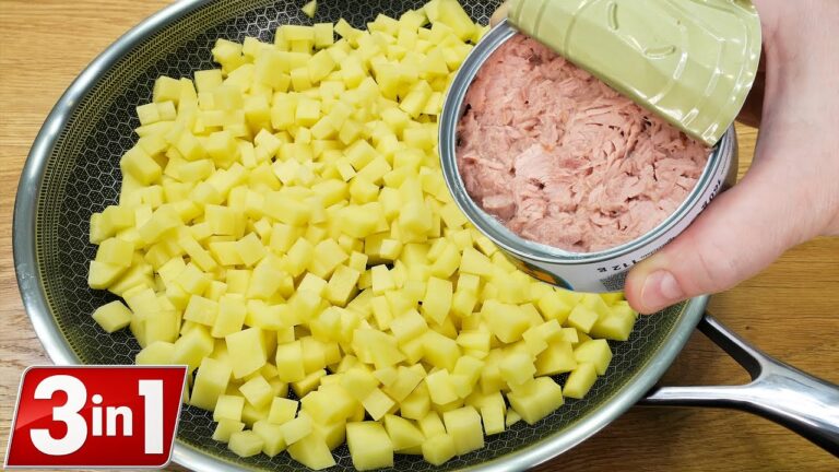 5 köstliche Rezepte mit Kartoffeln und Dosen-Thunfisch für jeden Tag