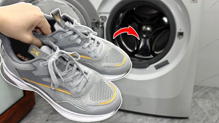 5 Schritte, Sneakers in der Waschmaschine zu reinigen, ohne sie zu ruinieren!