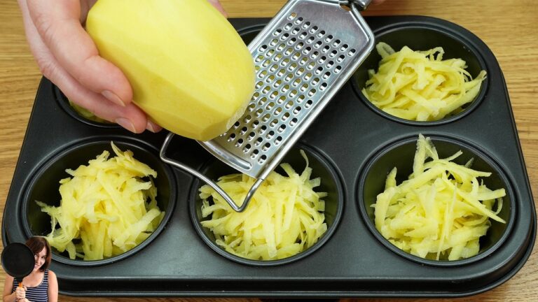 3 Kartoffeln, 3 Eier – das Rezept, das Nachbarn begeistern wird!