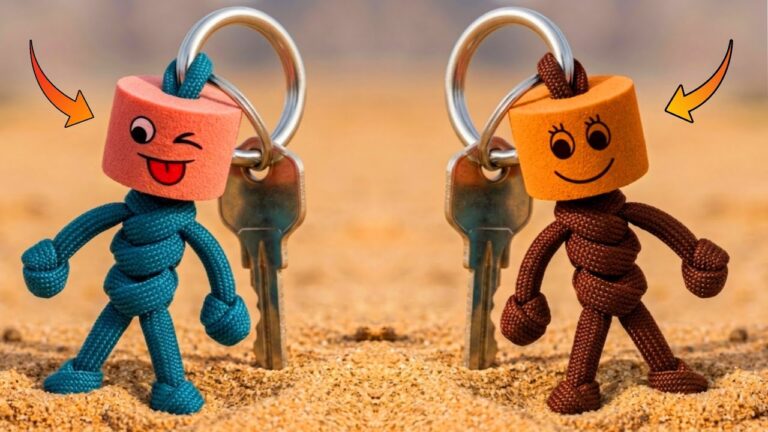 10 kreative Ideen für Schlüsselanhänger mit Knoten – Einfach selbstgemacht!