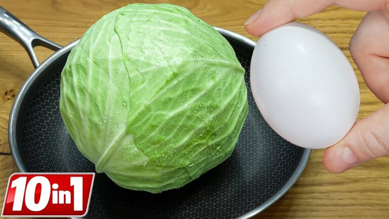 Kohl und 3 Eier: 5 köstliche Rezepte, die du mit 1 Kartoffel zaubern kannst!