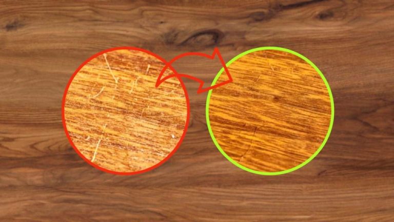 So entfernst du alle Kratzer von Holz Möbeln – mit nur 2 einfachen Zutaten