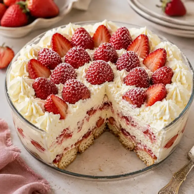 Erdbeer-Charlotte ohne Backen: So gelingt das perfekte Rezept
