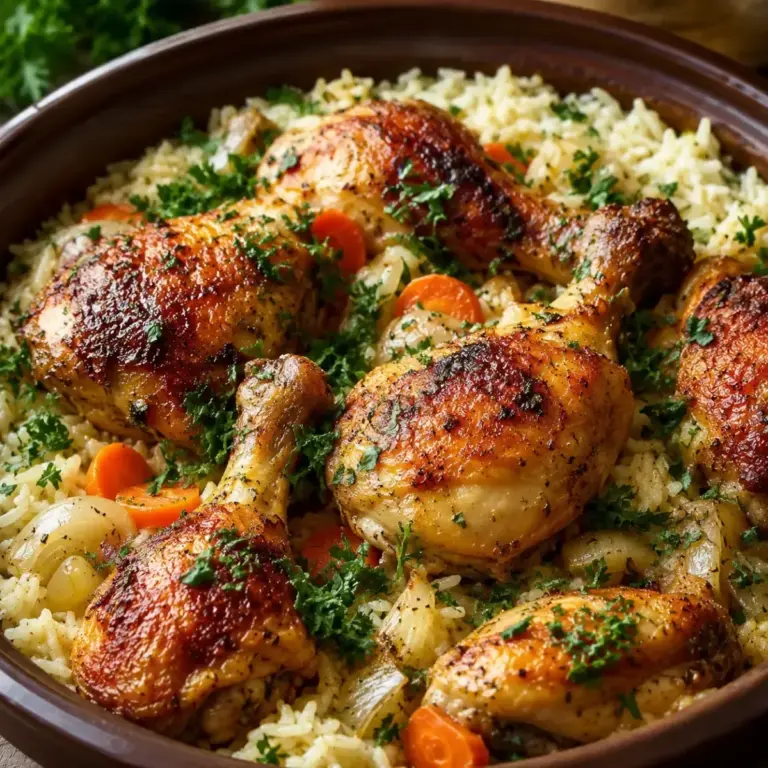 Huhn mit Reis nach Großmutter Michèle: Ein traditionelles Familienrezept