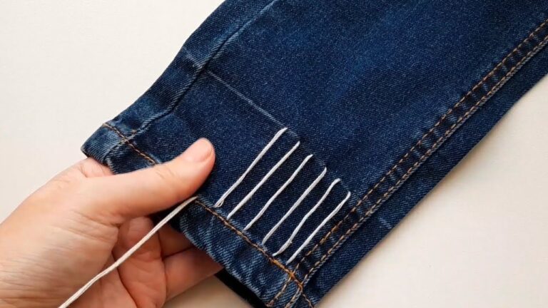 7 geniale Methoden, um Jeans zu kürzen, ohne sie zu schneiden – die Nummer 6 wird dich begeistern!