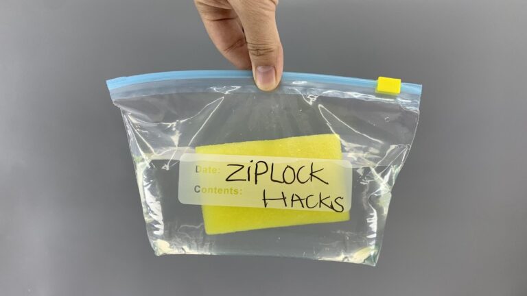 10 geniale Tricks mit Ziplock-Beuteln, die dein Leben erleichtern!