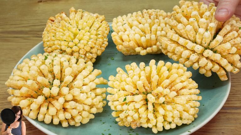 2 unwiderstehliche Rezepte für knusprige Kartoffelblumen ohne Mehl entdecke jetzt!