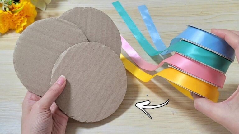 10 kreative DIY-Ideen: Verwandle Karton und Bänder in beeindruckende Wohnaccessoires