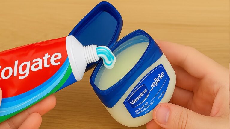 5 überraschende Vorteile von Zahnpasta und Vaseline, die du nicht kanntest