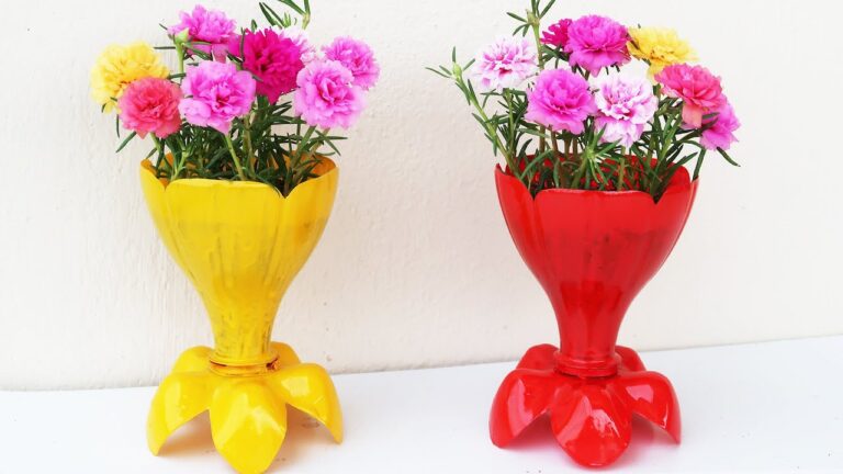 10 kreative Blumentöpfe aus alten Plastikflaschen einfach selbst machen!