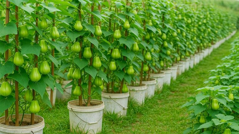 5 einfache Tipps zur Vermehrung von Chayote bei heißem Wetter!
