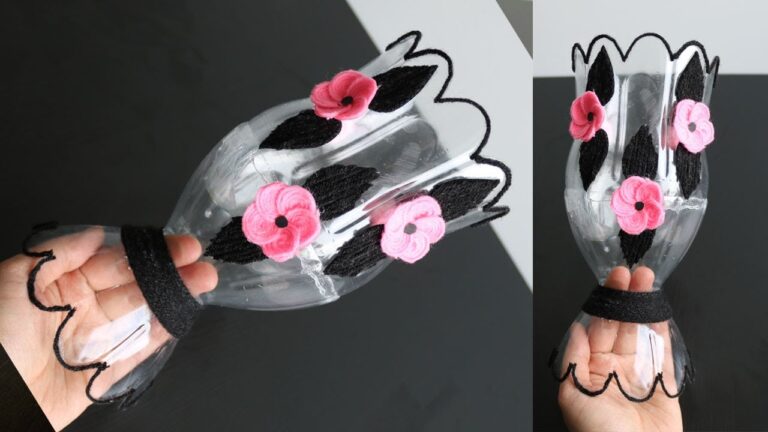 10 kreative Ideen für Blumenvasen aus Plastikflaschen zur Verschönerung deines Zuhauses