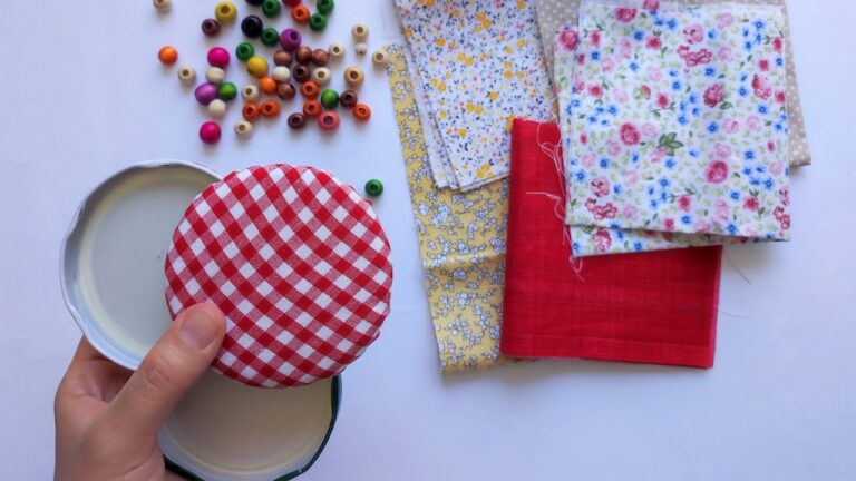10 kreative DIY-Ideen mit Gläsern und Stoffen für dein Zuhause entdecken!
