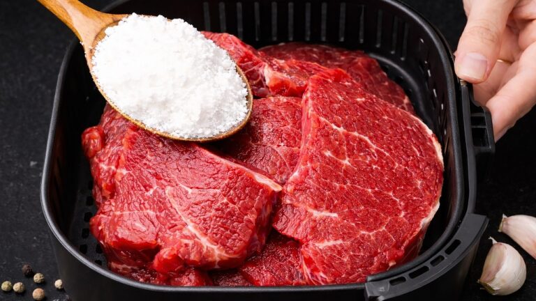 Rindersteak im Airfryer: 5 Schritte zur perfekten Zubereitung ohne Ofen!