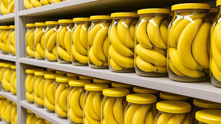 Frische Bananen für 2 Jahre: So gelingt der alte Trick des Landwirts!