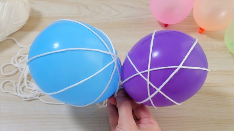 Günstig selber machen: 5 geniale DIY-Ideen mit Ballons und Faden!