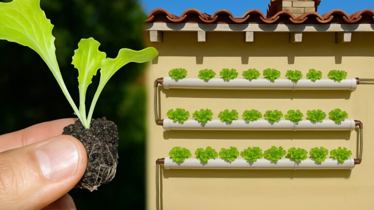 10 einfache Schritte für dein vertikales Hydroponiksystem zu Hause