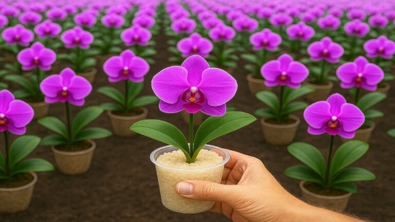 Orchideen mit Reis züchten: 5 geniale Tipps für prächtige Blüten!