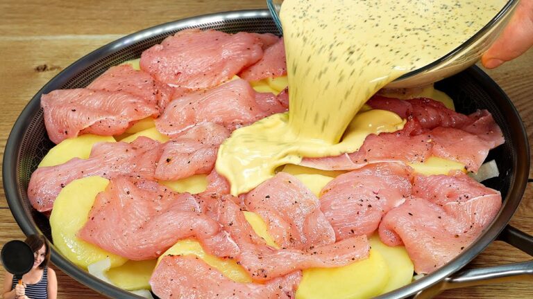 5 einfache Schritte zu dem leckersten Hühnchen und Kartoffeln aller Zeiten!