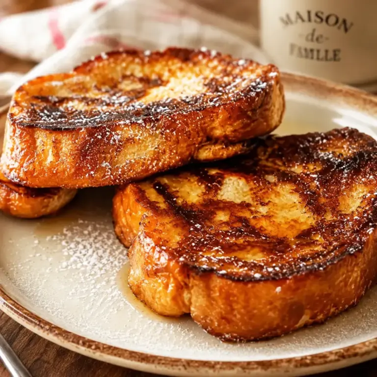 Oma’s einfacher Rezept für fluffigen und köstlichen französischen Toast