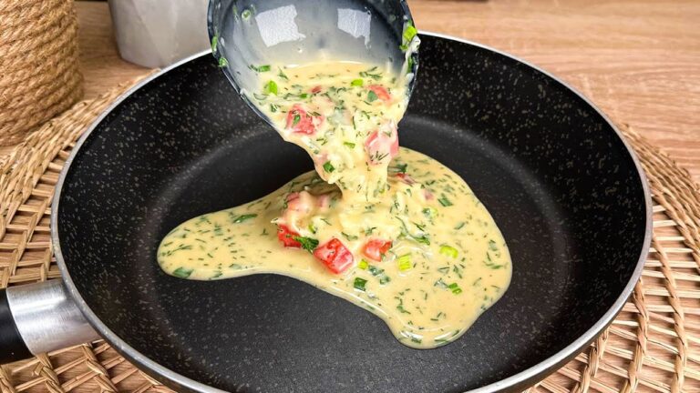 Schnelles Frühstück: 5 Schritte für leckere Eier mit Gemüse in nur 10 Minuten!
