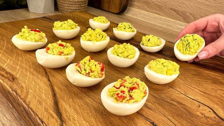Eier und Avocado: 10 Minuten für ein köstliches Snack-Rezept entdecken!