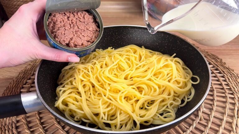 5 einfache Nudeln-Rezepte mit Dosen-Thunfisch, die überraschen werden!