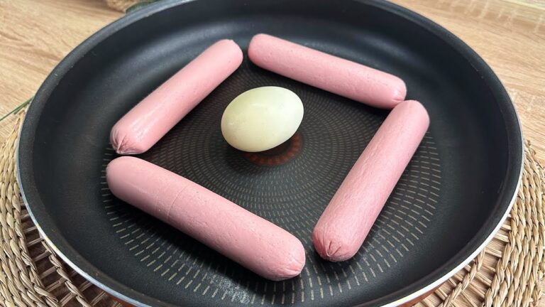 10 einfache Rezepte mit Würstchen und Eiern für jeden Tag