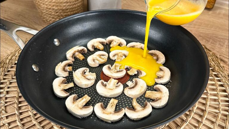 5 einfache Schritte für das perfekte Pilzgericht mit Ei – so lecker muss Kochen sein!