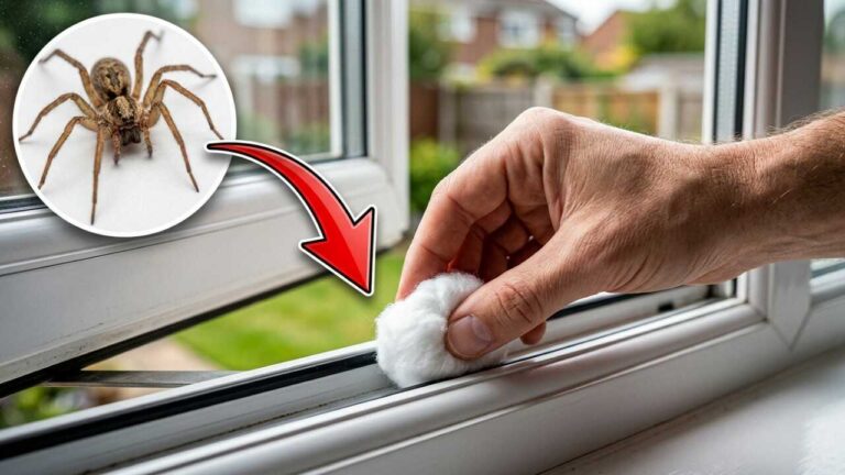 Nur 1 einfacher Trick — und Spinnen machen einen großen Bogen um dein Haus