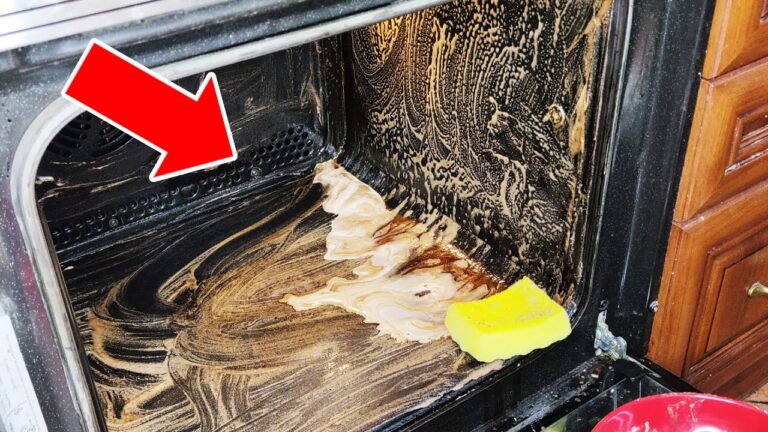 So reinigst du deinen Backofen mit Natron und Essig | Einen extrem schmutzigen Backofen reinigen