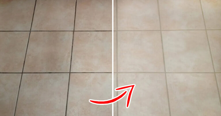 Blitzsaubere Fugen und glänzender Boden, der DIY-Trick in nur einem Durchgang