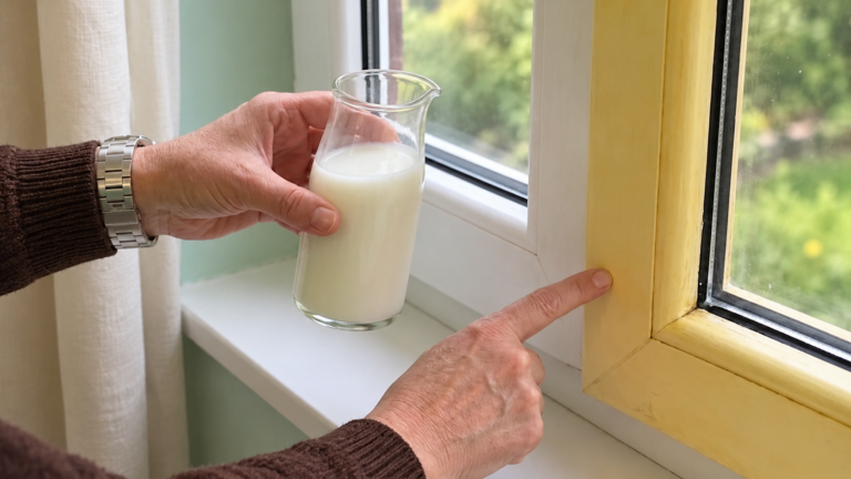 Vergilbte Fensterrahmen: So lassen Sie sie wieder sauberer aussehen